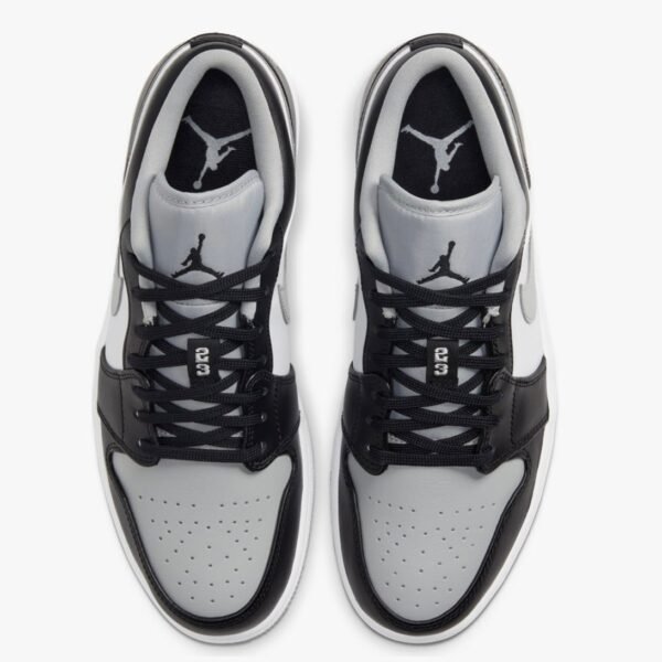 Jordan 1 Low “ Black / Light Smoke Grey ‘’ - Image 4