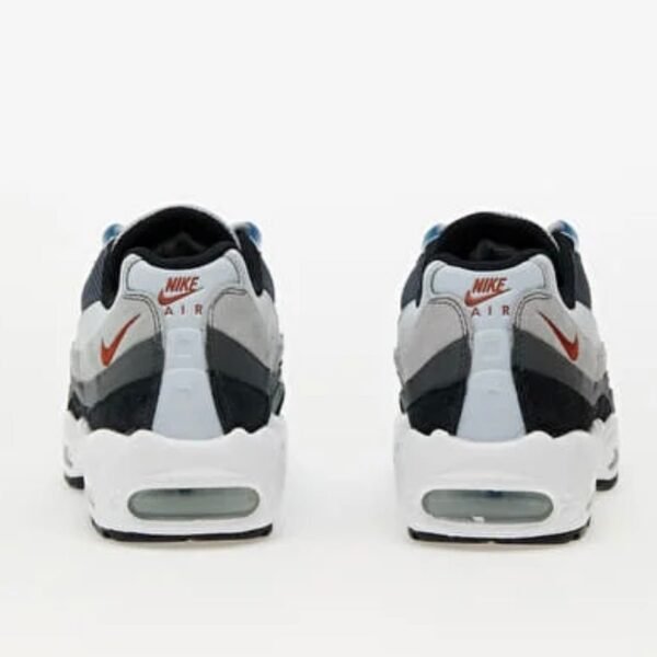 Nike Air Max 95 “Wolf Grey/ Rugged Orange-Black-Blue Tint” - Image 5
