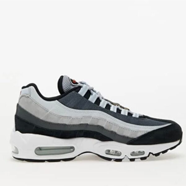 Nike Air Max 95 “Wolf Grey/ Rugged Orange-Black-Blue Tint” - Image 6