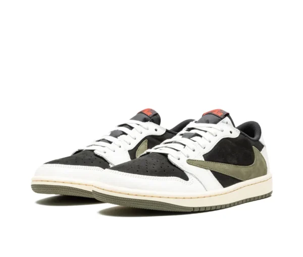 Jordan 1 Low X Travis Scott Olive