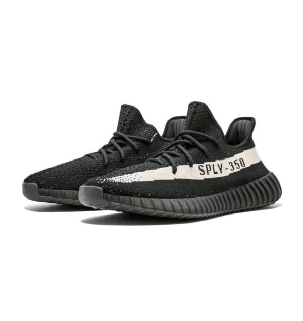 Adidas Yeezy Boost 350 V2 - Black/White ‘’Oreo’’ - Image 2