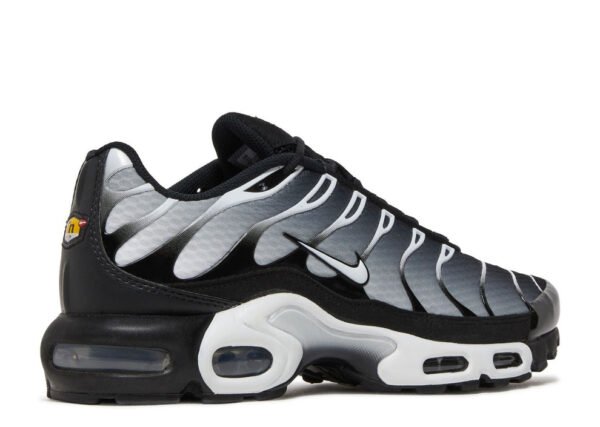 Nike Air Max Plus Black Metallic Silver μαύρο ασημί ανδρικό αθλητικό παπούτσι